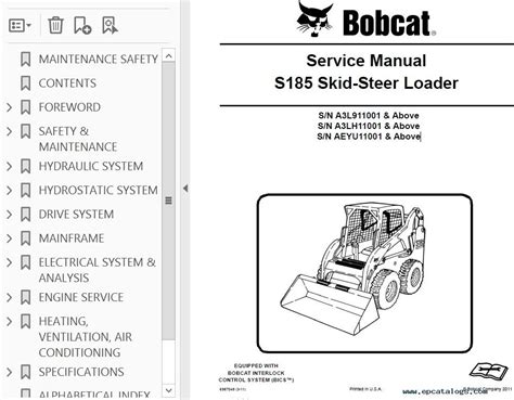 bobcat s180 skid steer specs|bobcat s185 owners manual.